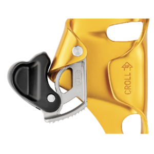 Petzl Croll with opened Catch