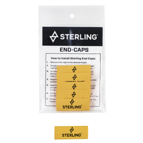 Sterling Rope End Caps