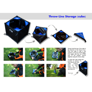 Stein Folding Throwline Cube Instructions
