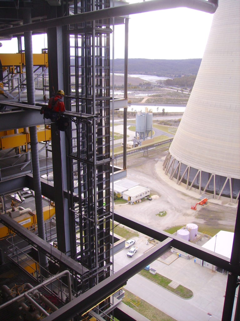 Technical Rope Access Work, power plant