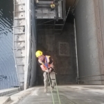 Technical Rope Access Work, Dam