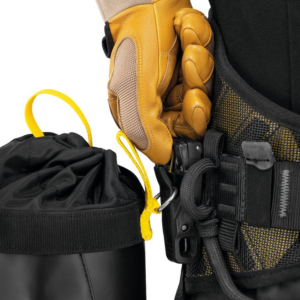 The Petzl Interfast with a Toolbag